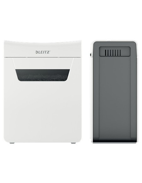 Leitz 80940000 distruggi documenti Taglio a frammenti Grigio, Bianco