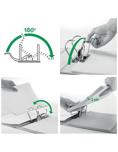 Leitz 10190095 cartella Cartoncino Nero