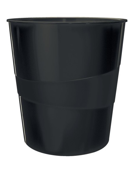 Leitz Recycle Papierkorb Rotondo Plastica riciclata Nero