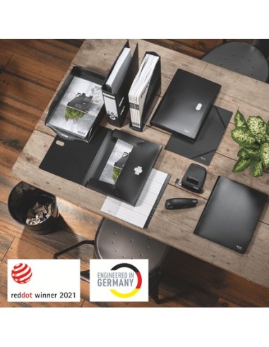 Leitz Recycle Papierkorb Rotondo Plastica riciclata Nero