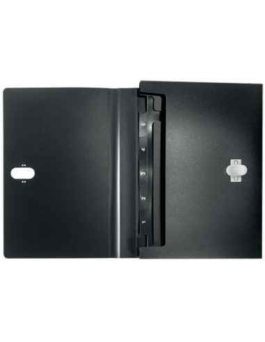 Leitz 46240095 cartella Polipropilene (PP) Nero A4