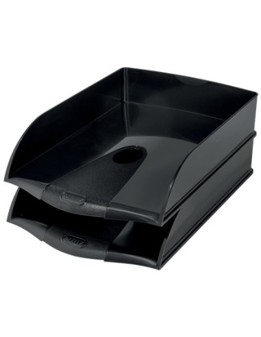 Leitz 53240095 vassoio da scrivania Polistirene (PS) Nero