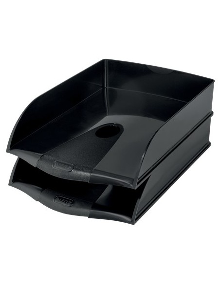 Leitz 53240095 vassoio da scrivania Polistirene (PS) Nero