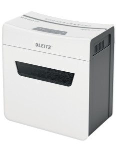 Leitz 80930000 distruggi documenti Taglio a frammenti Grigio, Bianco