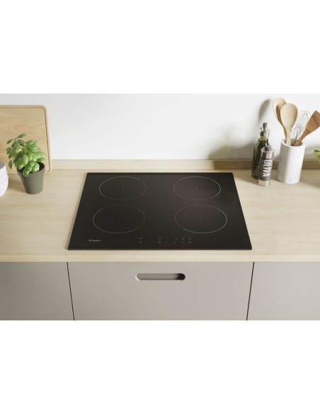 Candy Idea CI642CTT Nero Da incasso 59 cm Piano cottura a induzione 4 Fornello(i)