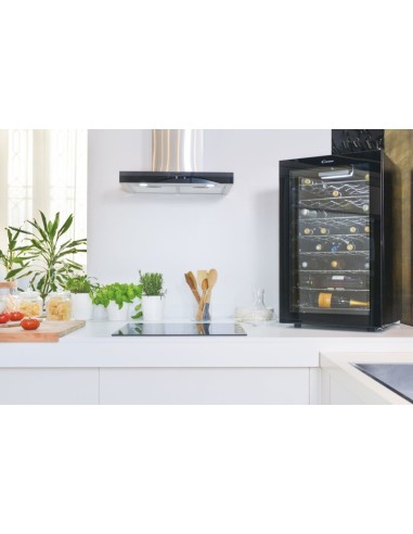 Candy DiVino CWC 150 ED N Cantinetta vino con compressore Libera installazione Nero 41 bottiglia bottiglie