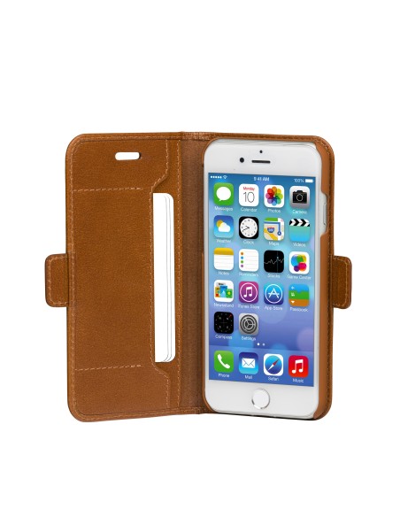 dbramante1928 COI8GT001063 custodia per cellulare 11,9 cm (4.7") Custodia a libro Marrone
