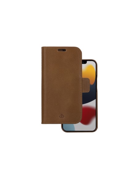 dbramante1928 Lynge custodia per cellulare 15,5 cm (6.1") Custodia a borsellino Marrone chiaro