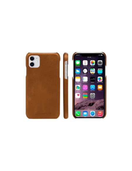 dbramante1928 Lynge custodia per cellulare 15,5 cm (6.1") Custodia a borsellino Marrone chiaro