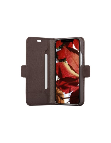 dbramante1928 Milano custodia per cellulare 15,5 cm (6.1") Custodia a borsellino Cioccolato
