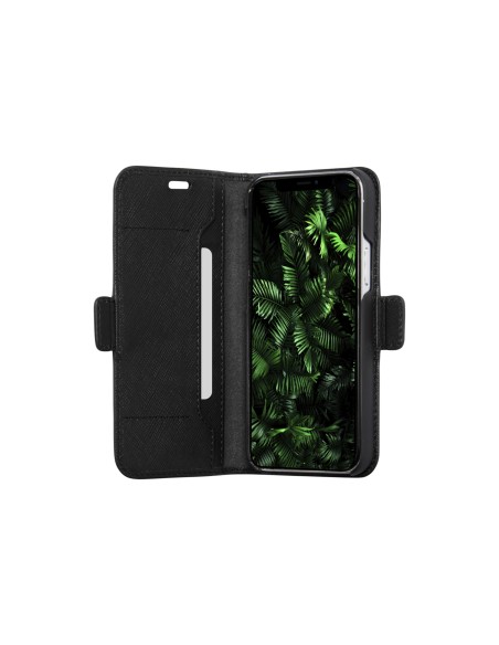 dbramante1928 Milano custodia per cellulare 15,5 cm (6.1") Custodia a borsellino Nero