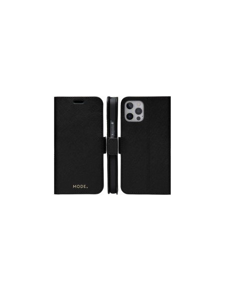 dbramante1928 Milano custodia per cellulare 15,5 cm (6.1") Custodia a borsellino Nero
