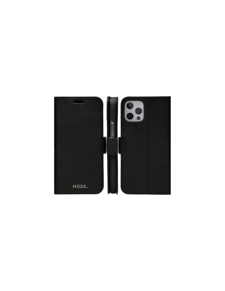 dbramante1928 Milano custodia per cellulare 17 cm (6.68") Custodia a borsellino Nero