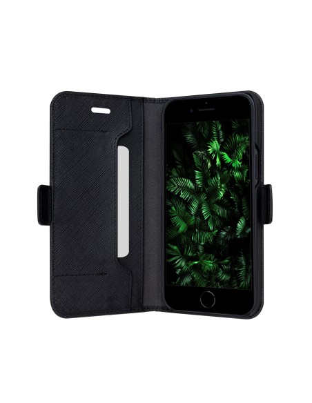 dbramante1928 Milano custodia per cellulare 11,9 cm (4.7") Custodia a borsellino Nero