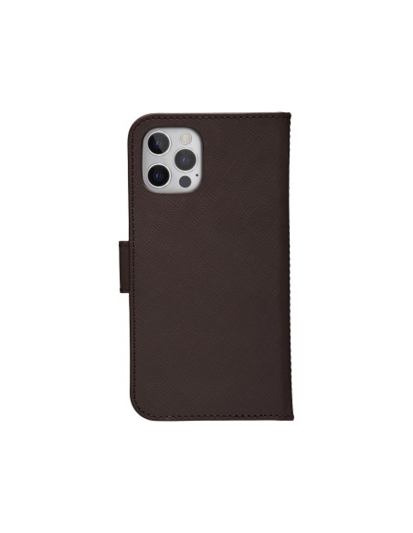 dbramante1928 New York custodia per cellulare 15,5 cm (6.1") Custodia a borsellino Cioccolato