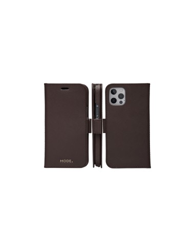 dbramante1928 New York custodia per cellulare 15,5 cm (6.1") Custodia a borsellino Cioccolato