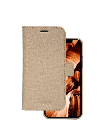 dbramante1928 New York custodia per cellulare 15,5 cm (6.1") Custodia a borsellino Sabbia