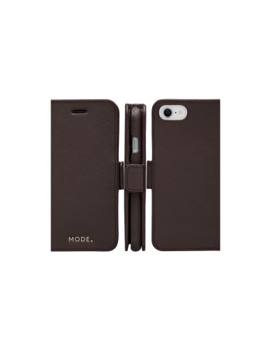 dbramante1928 New York custodia per cellulare 11,9 cm (4.7") Custodia a borsellino Cioccolato