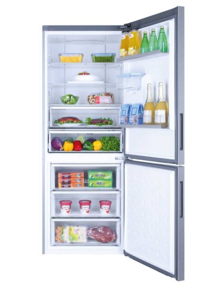Haier 2 Doors C3FE744CMJW frigorifero con congelatore Libera installazione 457 L E Acciaio inossidabile