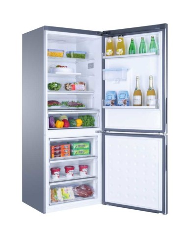 Haier 2 Doors C3FE744CMJW frigorifero con congelatore Libera installazione 457 L E Acciaio inossidabile