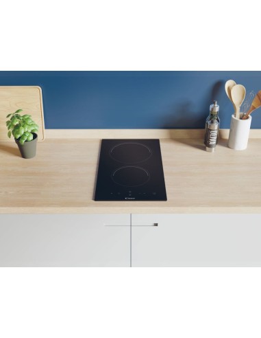 Candy Timeless CDH30 Nero Da incasso 28.8 cm Ceramica 2 Fornello(i)
