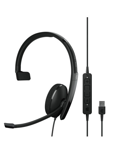 EPOS | SENNHEISER ADAPT 130T USB II Auricolare Wireless A Padiglione Ufficio USB tipo A Nero