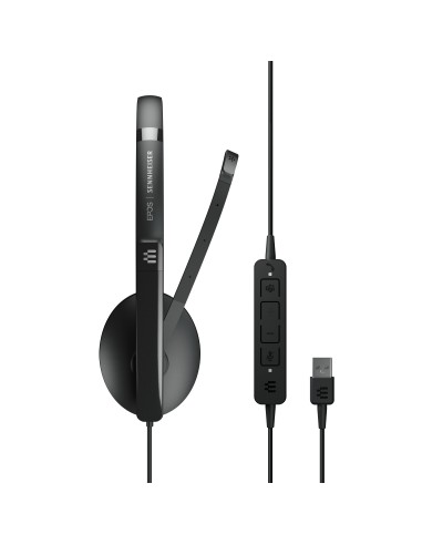 EPOS | SENNHEISER ADAPT 130T USB II Auricolare Wireless A Padiglione Ufficio USB tipo A Nero