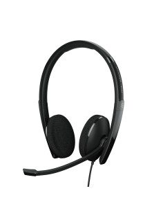 EPOS | SENNHEISER ADAPT 160 USB-C II Auricolare Cablato A Padiglione Ufficio USB tipo-C Nero