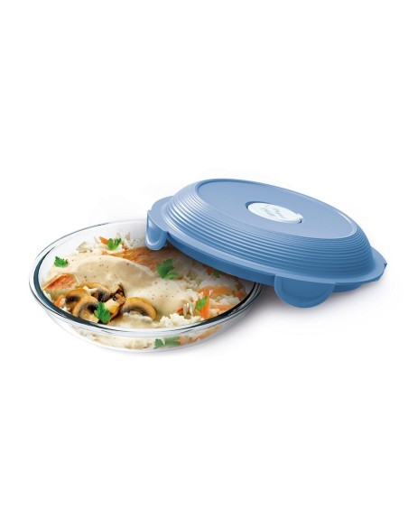 Maped M870603 Rotondo Barattolo 0,7 L Blu, Trasparente 1 pz