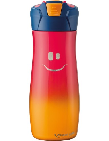 Maped Picnik Uso quotidiano 430 ml Acciaio inossidabile Blu, Arancione, Rosso