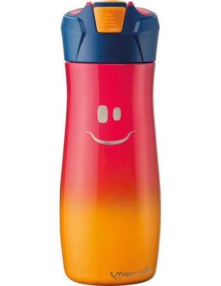 Maped Picnik Uso quotidiano 430 ml Acciaio inossidabile Blu, Arancione, Rosso