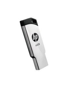 HP v236w unità flash USB 64 GB USB tipo A 2.0 Argento, Nero