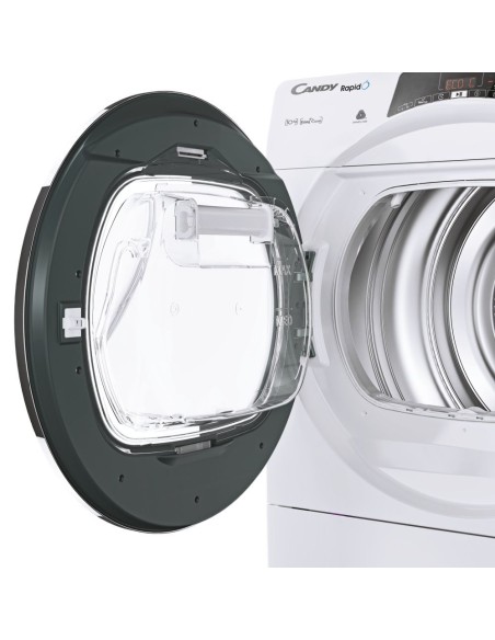 Candy RapidÓ ROE H10A2TCEX-S asciugatrice Libera installazione Caricamento frontale 10 kg A++ Bianco
