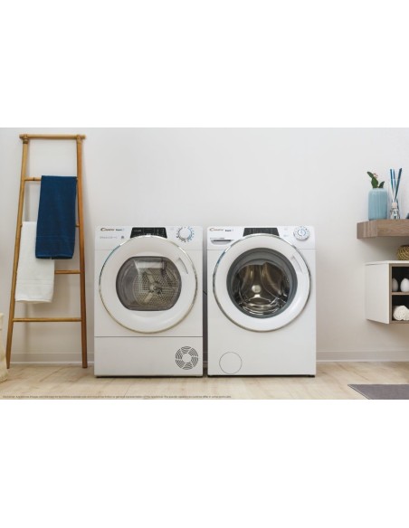 Candy RapidÓ ROE H9A2TCEX-S asciugatrice Libera installazione Caricamento frontale 9 kg A++ Bianco