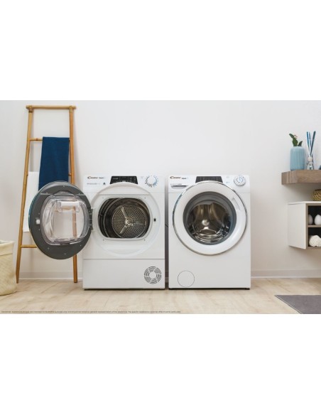 Candy RapidÓ ROE H9A2TCEX-S asciugatrice Libera installazione Caricamento frontale 9 kg A++ Bianco