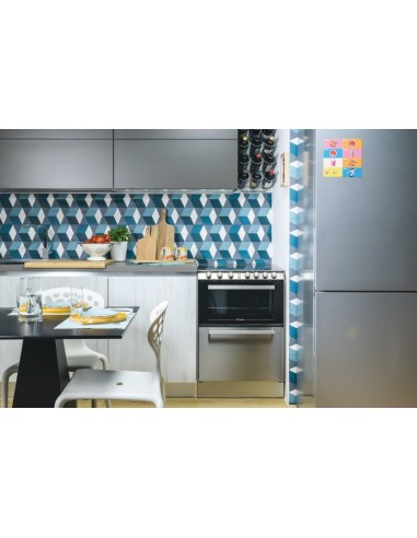 Candy Trio 4GXNT 1 forno combinato Argento