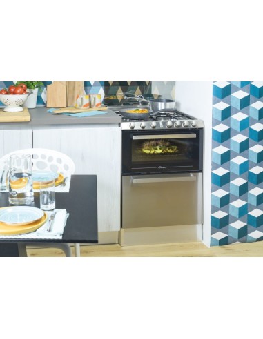 Candy Trio 4GXNT 1 forno combinato Argento