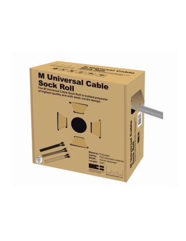 Multibrackets 2476 guaina per cavo Argento