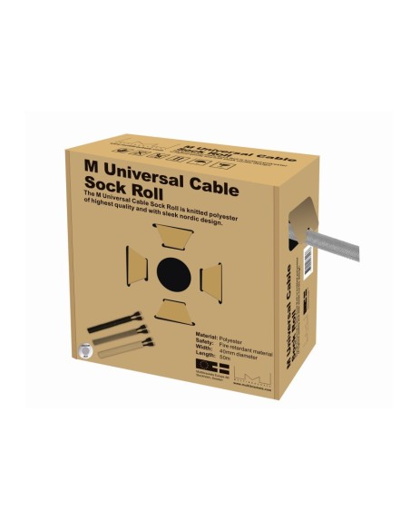 Multibrackets 2476 guaina per cavo Argento