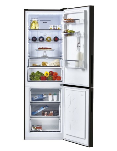 Candy Puro CMGN 6184BN frigorifero con congelatore Libera installazione 317 L E Nero