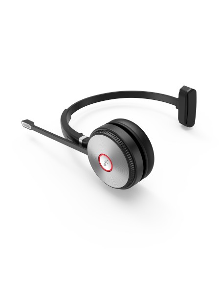 Yealink WH62 Mono Teams Sistema di audioconferenza personale Wireless A Padiglione Ufficio Micro-USB Base di ricarica Nero