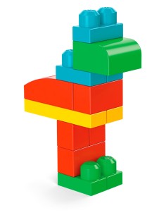 MEGA Pacco Eco con 100 Blocchi da Costruzione, Stimola la creatività, Giocattolo per Bambini 1+ Anni, GFG21 2