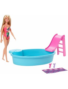 Barbie Piscina Con Bambola