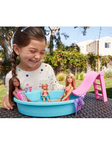 Barbie Piscina Con Bambola