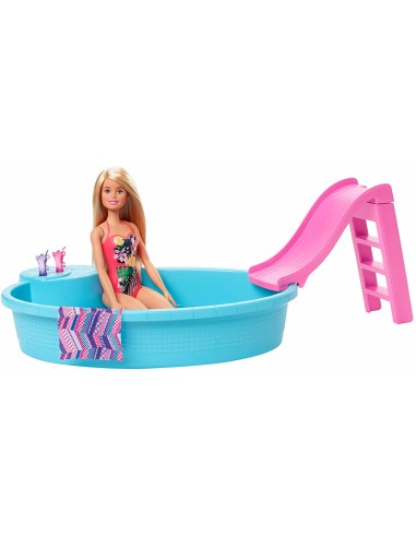 Barbie Piscina Con Bambola