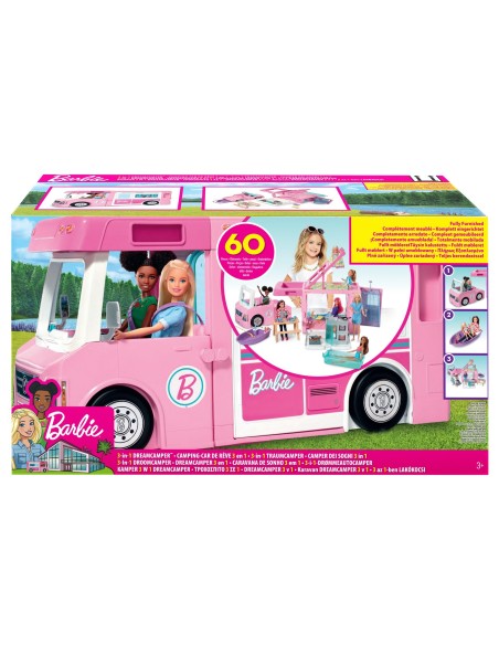 Barbie 3-in-1 DreamCamper Doll camper