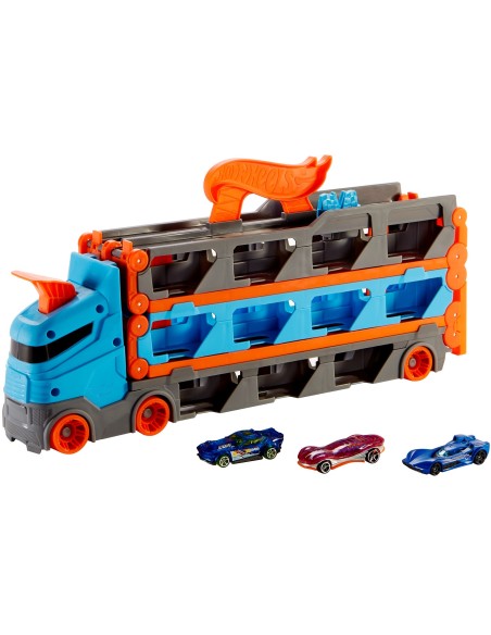 Hot Wheels City HW Camion 2in1 Trasport+Pista