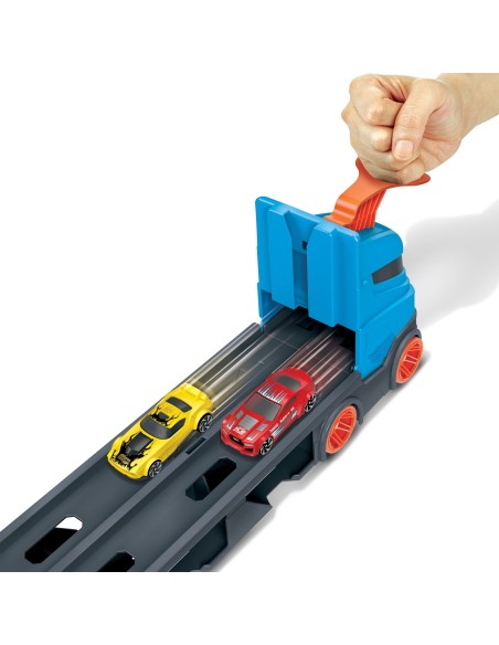 Hot Wheels City HW Camion 2in1 Trasport+Pista