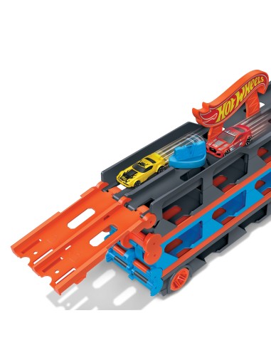 Hot Wheels City HW Camion 2in1 Trasport+Pista