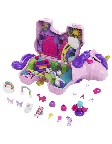 Polly Pocket Unicorno Magiche Sorprese Playset